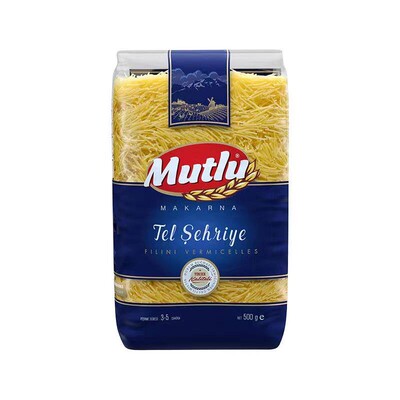 包邮3袋装土耳其杜戈牌Mutlu vermicelli pasta细针形意粉 细粉丝