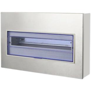 304室内不锈钢家装照明箱PZ30配电箱布线箱明装暗装C45 强电箱201