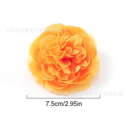 仿真千层洋牡丹花朵家居装饰簪花头饰花环痛包材料花墙配件