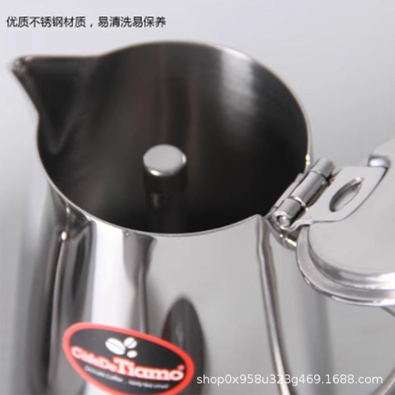 摩卡壶加厚双层底不锈钢摩卡壶意大利摩卡咖啡壶意式咖啡壶