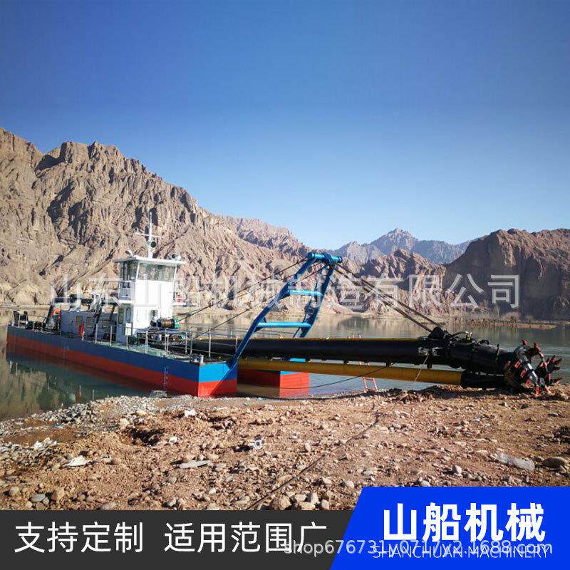 挖泥设备绞吸式清淤船河道湖泊清淤设备大型挖泥船生产厂家 - 实物图