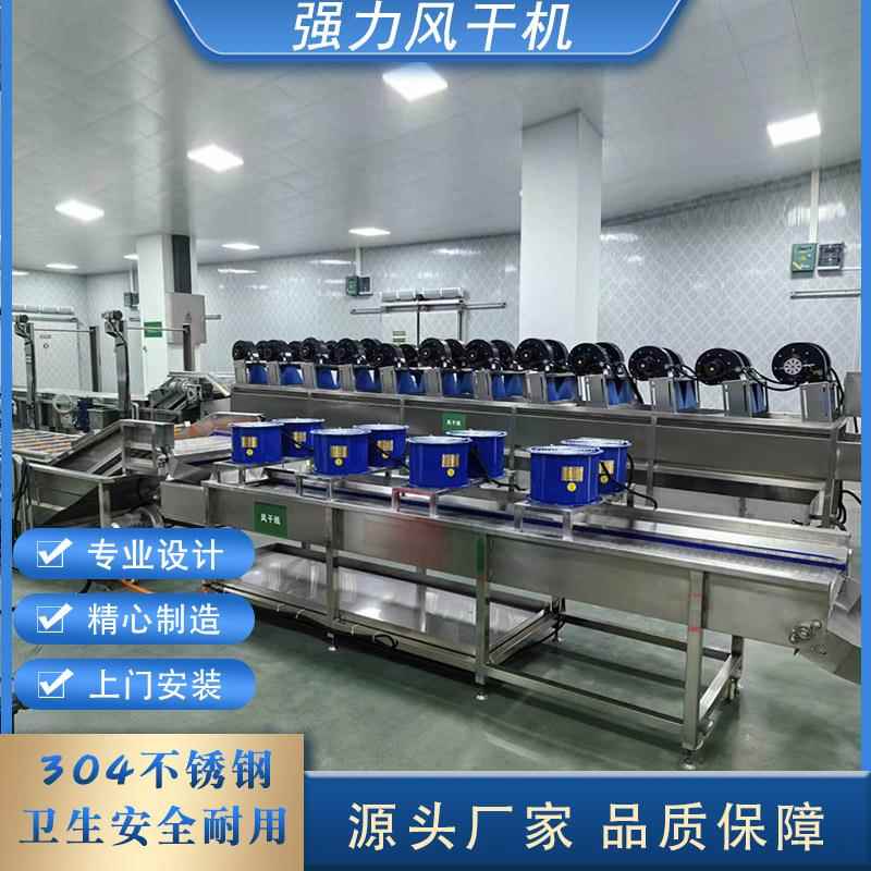 全自动翻转式食品袋软包装袋风干机蔬菜大枣清洗振动沥水风干机