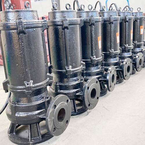 WQ污水污物潜水泵 工业污水提升泵 潜污泵 无堵塞搅匀排污泵