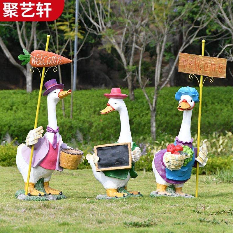 花园装饰品庭院件摆盆户外玻璃钢动物雕塑卡通园RCO鸭子花林景观,鲜花速递/花卉仿真/绿植园艺,其它园艺用品,淘宝优惠券,粉丝福利购,淘宝优惠卷