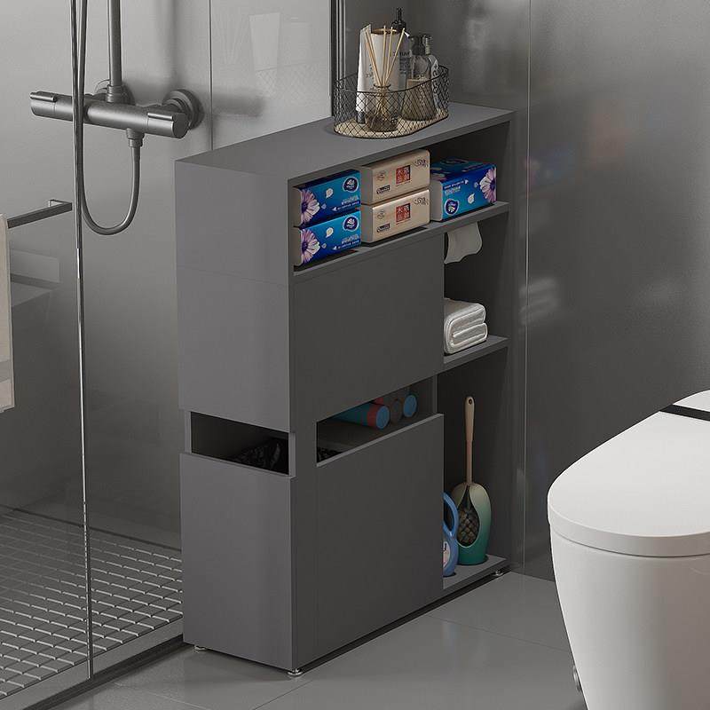 定制蜂窝铝浴室边柜卫生间立柜侧面柜窄柜马桶夹缝储物柜防水收纳