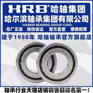 HRB 哈尔滨轴承 7602020 7602025 TN P4 DB DT DF 两联配对