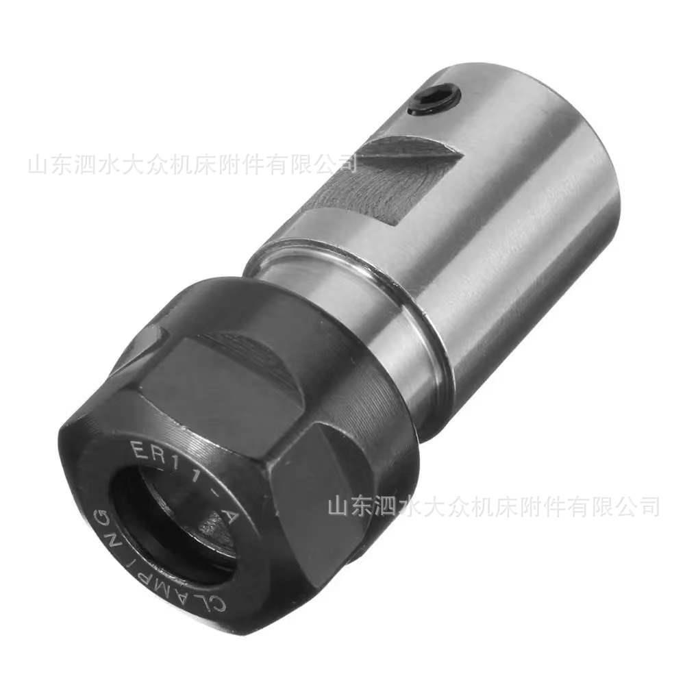 电机轴刀杆 ER8-ER11-ER16-ER20-ER25主轴机刀杆刀套 A型螺帽精密