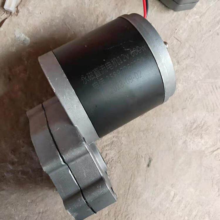 拖拉机旋耕机撒肥机配件调速器600瓦电机小麦播种施肥双箱播肥机
