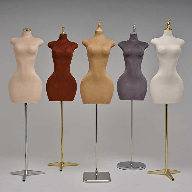 服装店欧美大码模特展示架全身女装半身假人体人偶橱窗陈列道具女