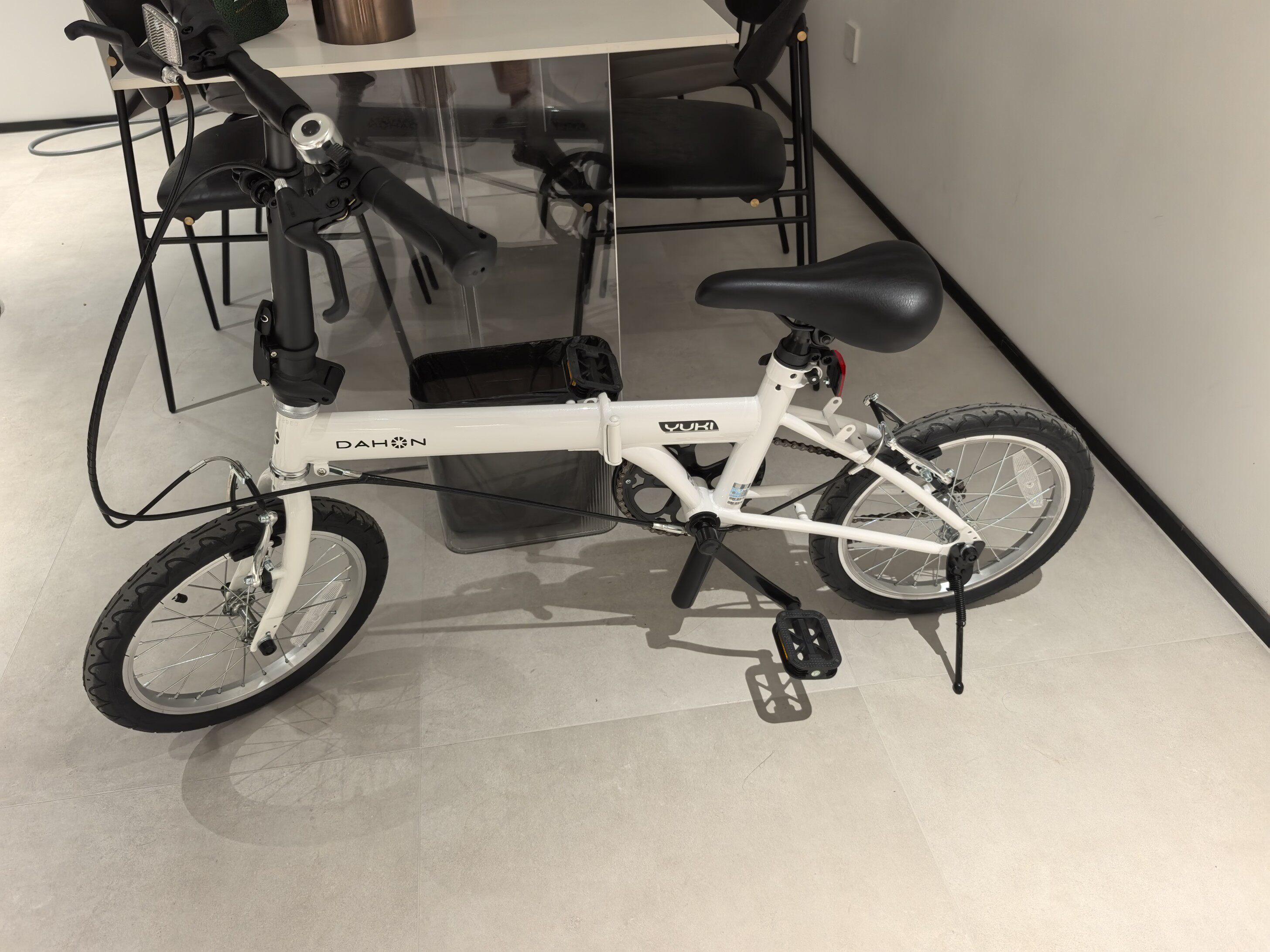 Складной велосипед Dahon Yuki KT610 16 дюймов, легкий городской велосипед для мужчин и женщин, односкоростной photo review
