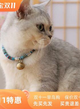 Pet dog collar cat collar bell necklace accessories项圈猫0