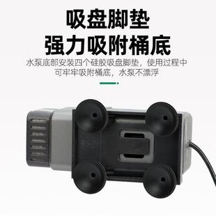 1v2微型静小音水泵鱼缸家用抽水自吸泵水钻机切割水机开槽型IGD潜