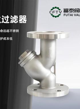 法兰钛Y型过滤器GL41W-16/25/40/64TA1/TA2/TA4/TA9/TA10