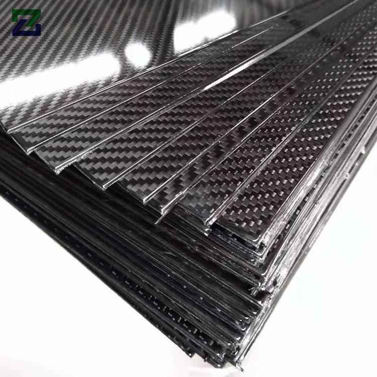 现货碳纤维板材碳纤维卡夹3K碳纤板四驱车配 碳纤维碳管碳纤维板