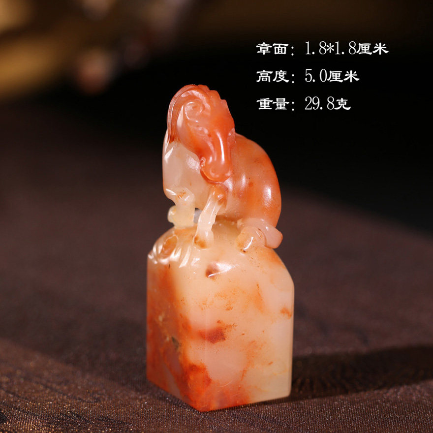 【新品上架】寿山老性结晶芙蓉石石雕