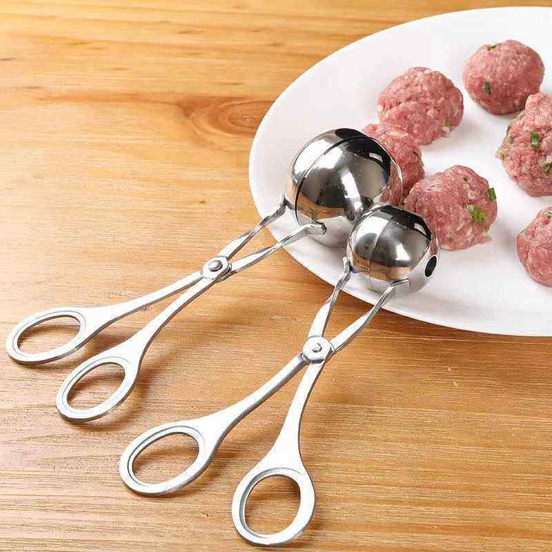 304不锈钢压肉丸子制作器炸鱼小号丸肉圆神器做小丸子的挖勺工具