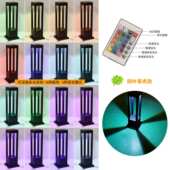 现代简约时尚 地灯 柱形灯柱头灯草坪庭院景观灯花园别墅户外中式