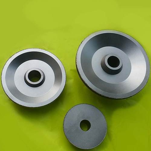 钻打石海绵软包磨型轮轮JXX石材成R圆角磨砂轮金刚轮修整弧