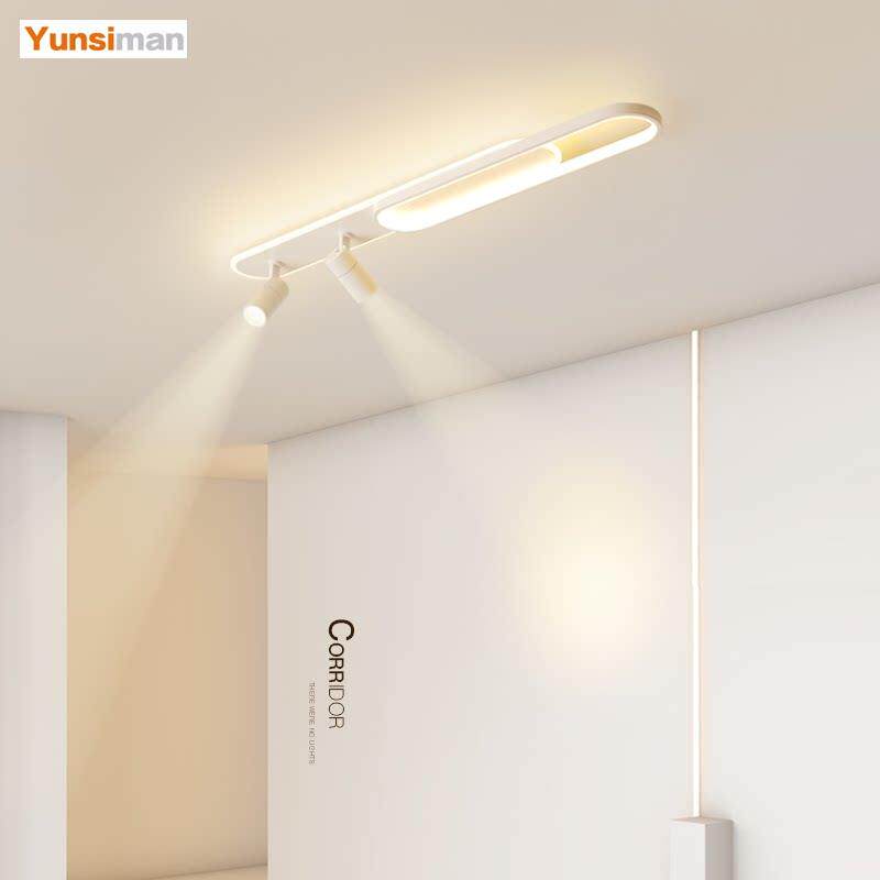 创意长条吸顶灯个性LED走廊过道玄关灯简约现代卧室2025新款灯具