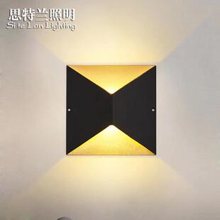 户外防水壁灯上下发光led庭院过道围墙灯室内客厅楼梯造型墙壁灯