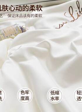 被套加密加厚可水洗裸睡简约单独被罩学生宿舍单双人磨毛内胆被壳