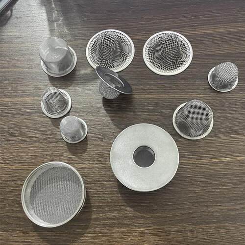 3ZS-780不锈钢帽状滤网织网密纹编网过滤帽碗状过滤过网包边过4滤