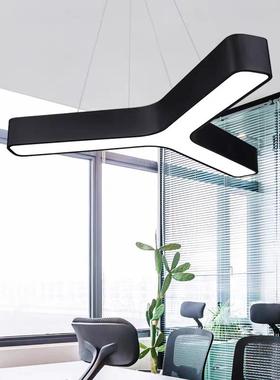 Y字形办公/吊线灯简约现公代LE节D能办/GIL室健身房灯商用照明