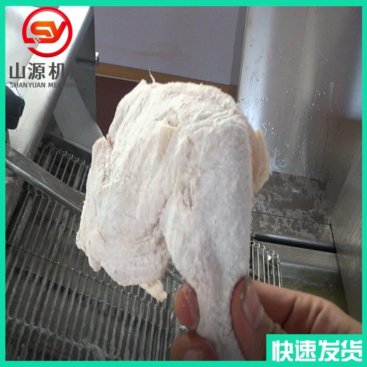 妙脆鸡腿上粉机 全自动滚筒式裹粉设备 商用脆皮鸡腿上粉机器