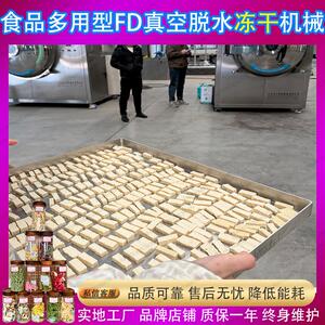 豆腐食品冻干机 商用果蔬肉禽真空冷冻干燥设备 智能控温冻干设备