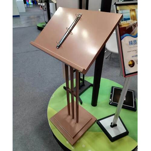餐厅门口立式翻页菜单菜谱架售楼部合同文件公示资料架展示架子