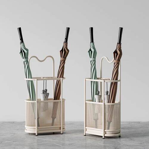 办公室公用折叠伞沥水雨伞架宿舍出租屋落地伞具收纳层架雨衣置物