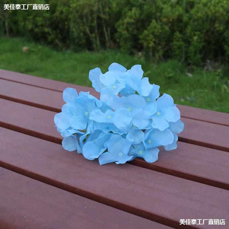 批发婚庆绣球花头仿真花朵花艺绢花头饰DIY摆花墙花排T台路引装饰