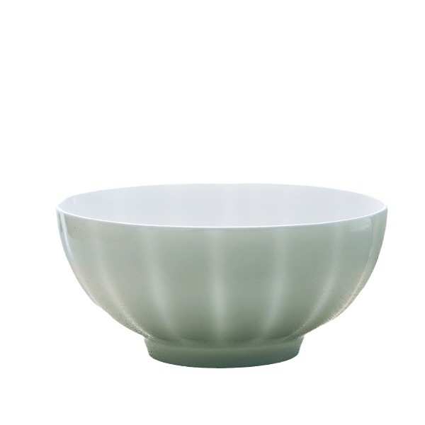 简约碗碟套装骨瓷 纯白日式餐具套装2/4人 家用碗盘韩式瓷器