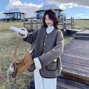 181 好看b297 巨气质胆高级感白鸭外绒内 新款 小香风羽绒服女冬季