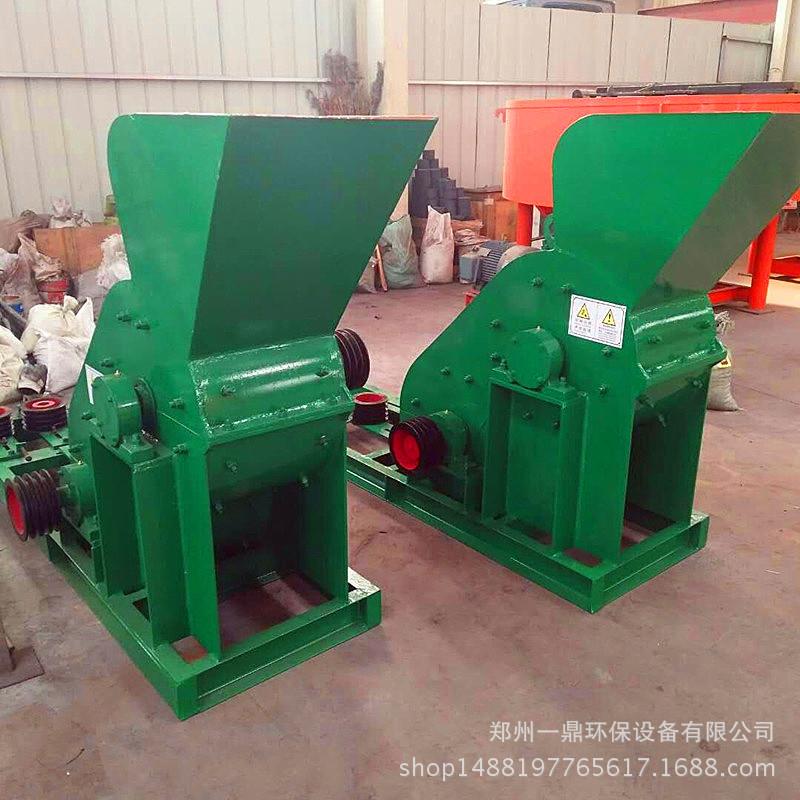 双碎机无筛底设计湿物料不堵塞水泥建筑垃圾双转子粉碎机