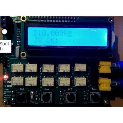 AD5933 阻抗测量 开发板 评估板 Labview上位机 单片机控制 MCU