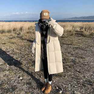 冬季 款 719长款 羽绒服69 新设计保感加厚白鸭绒连帽暖套 品牌外正品