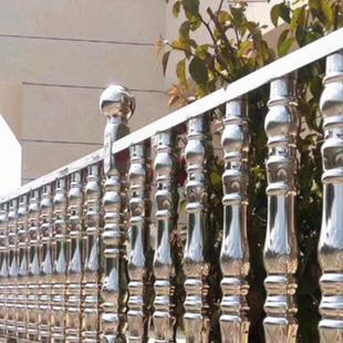 304不锈钢罗马柱阳台围栏装饰花管柱楼梯立柱起步柱金色圆管花柱