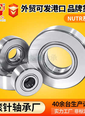支承滚轮轴承NUTR40 NUTR4090 NUTR50 NUTR50110双排滚道滚针轴承