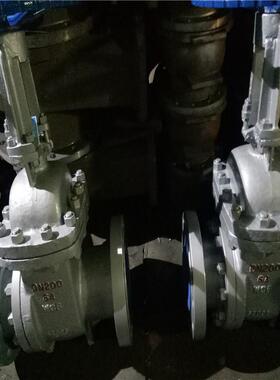 PZ41H-40C铸钢法兰排渣闸阀手动排渣闸阀DN100