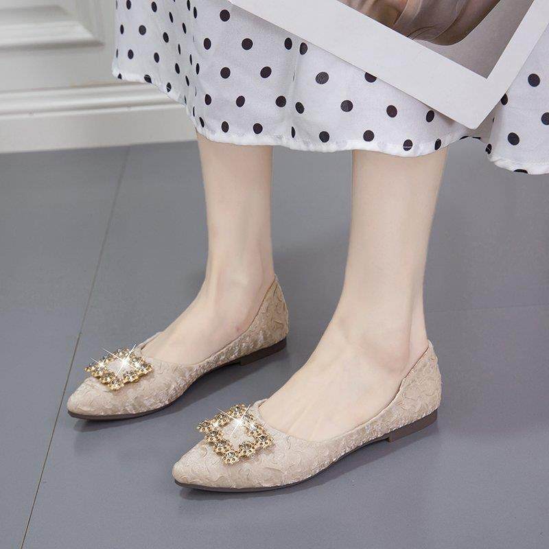 春季平底单鞋女2026年季新款外穿覆古时尚百搭水钻方扣浅口0117z,女鞋,浅口单鞋,淘宝优惠券,粉丝福利购,淘宝优惠卷