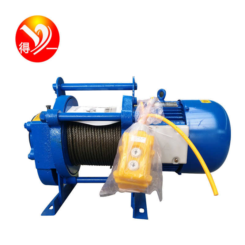 小型220v多功能机电动葫芦葫芦起重卷扬机吊家用建筑运提升机物料