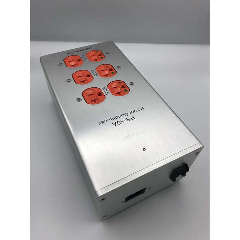 COW KING升级版PS-30A 6MM厚全铝合金电源滤波处理器 30A 6600W