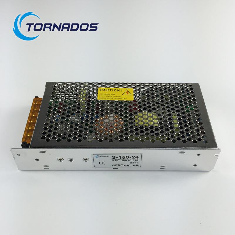 380VAC 转DC24V 150W开关电源 24v DC输出 三相电输入S-150-24