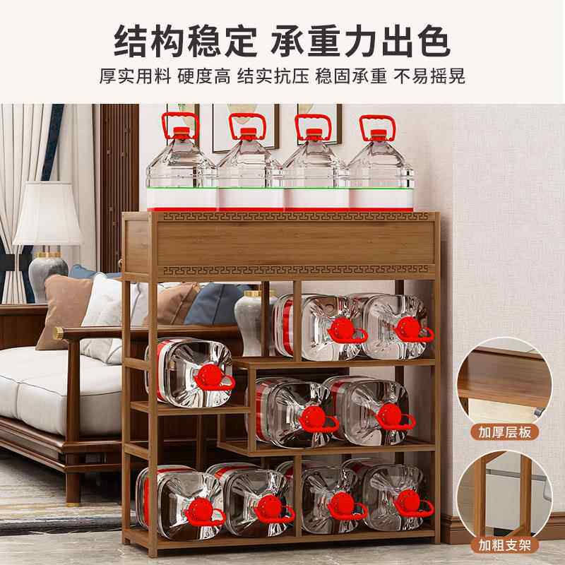 花架子室内花架客厅办置公室风隔断物架阳屏台花盆QMF架落地盆式