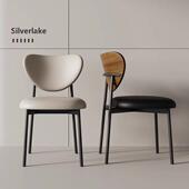 靠背餐厅凳子 新款 意式 餐椅家用现代简约轻奢餐桌椅子设计师款