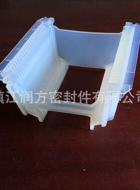 半导体使用2寸PFA清洗花篮硅芯片硅晶片承载器 太阳能PFA晶舟盒