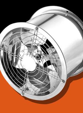 锈钢烘干管房耐高28170温轴流风机2208v30v工业道通厨房商用不排风扇
