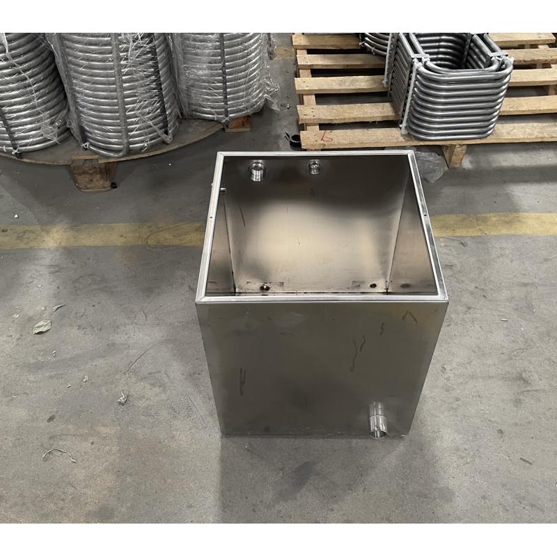 盘管散换热器水机冷制冷匹3p5p10p15冷器304不锈钢蒸发器冷却