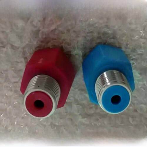 中性空白阿斯顿电热水器红色和蓝色防电墙红蓝色螺母连接器配件